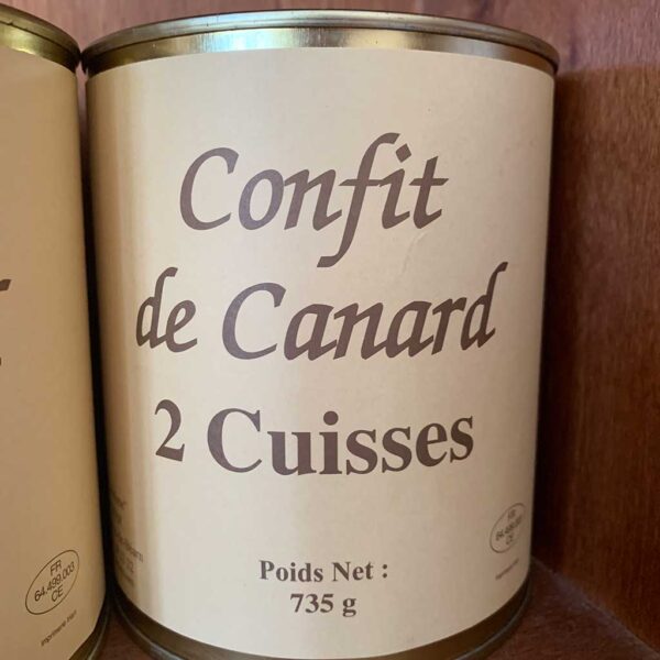 2 cuisses boîte 735 gr
