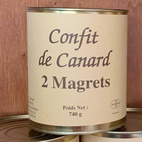2 magrets boîte 740 gr