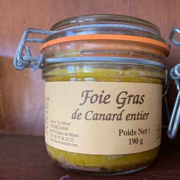 Foie Gras Entier bocal 190 gr