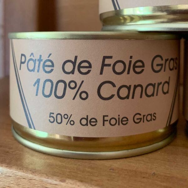 Pâté de foie gras boîte 190 gr